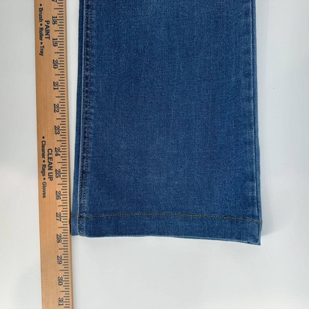 Nicole Miller New York Soho Jeans Womens 10 Blue Denim High Rise Bootcut Stretch - Picture 9 of 10